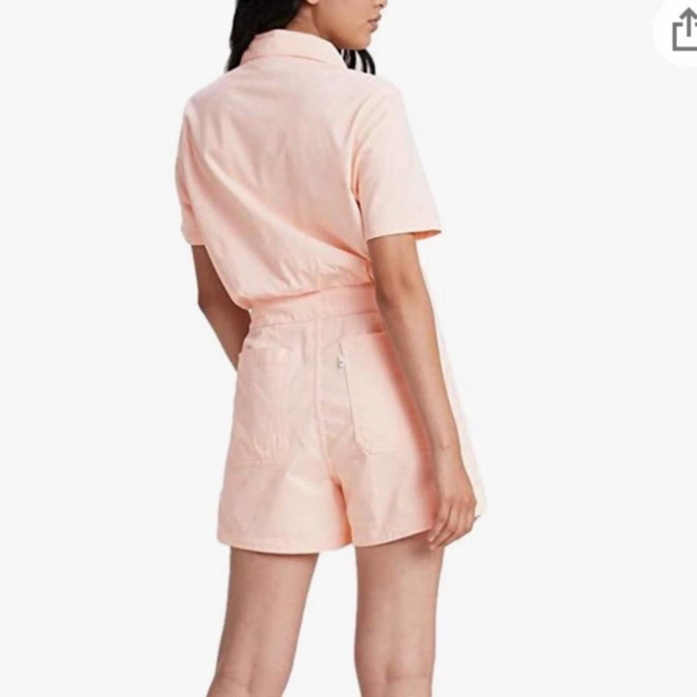 NWT Levi’s Pink Utility Romper - Picture 2 of 7